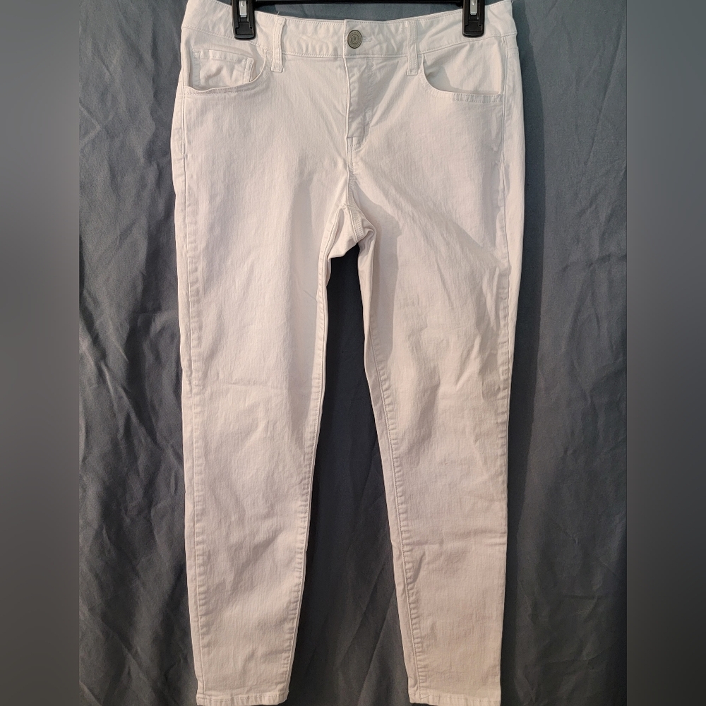 SO White Skinny Jeans Size 11 Junior